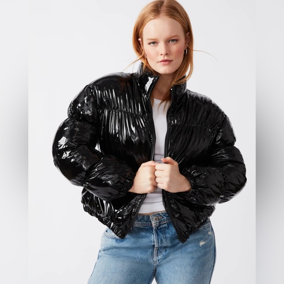 Steve Madden Elly Jacket Black - Picture 1 of 5